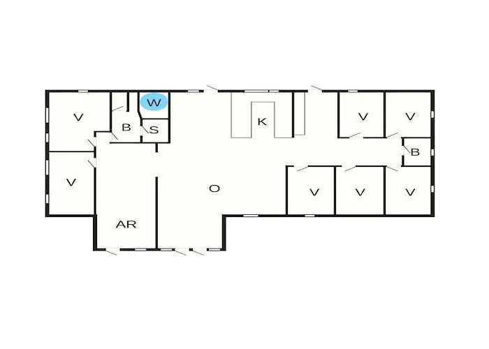 Casa de Férias 14 Person In Glesborg